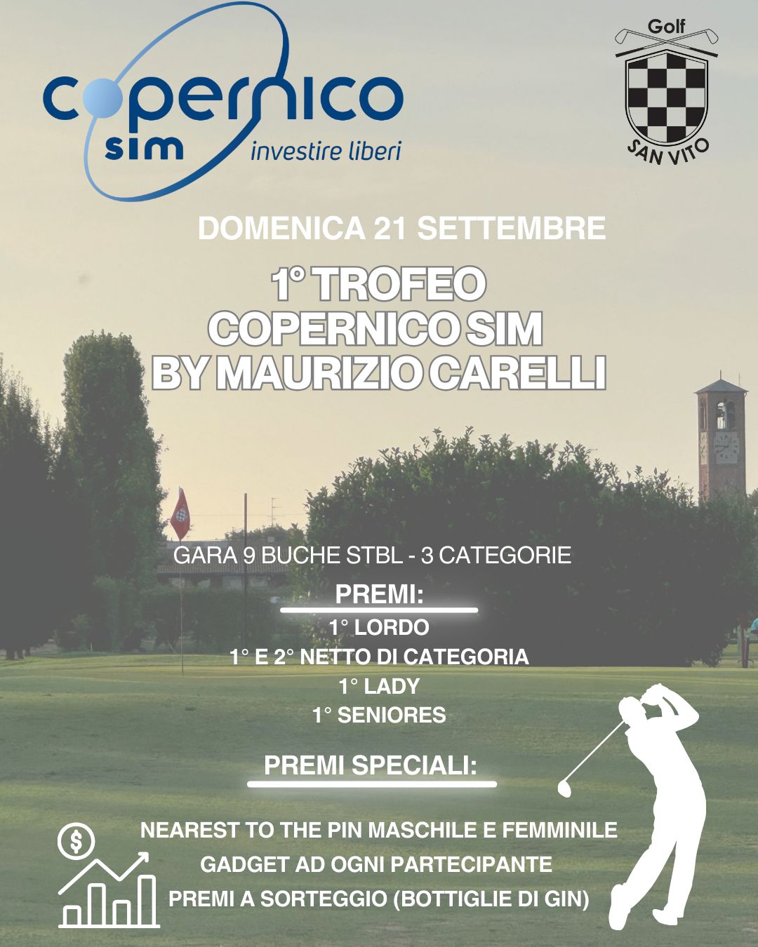 Quando il golf incontra i mercati: nasce la Copernico SIM by Maurizio Carelli